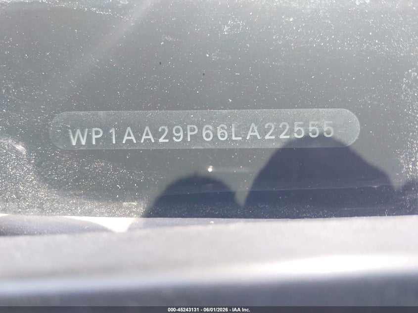 2006 Porsche Cayenne VIN WP1AA29P66LA22555 IAAI salvage auction — UNKNOWN, Salvage (California), sold $575 on 2026-07-30 (photo 9)