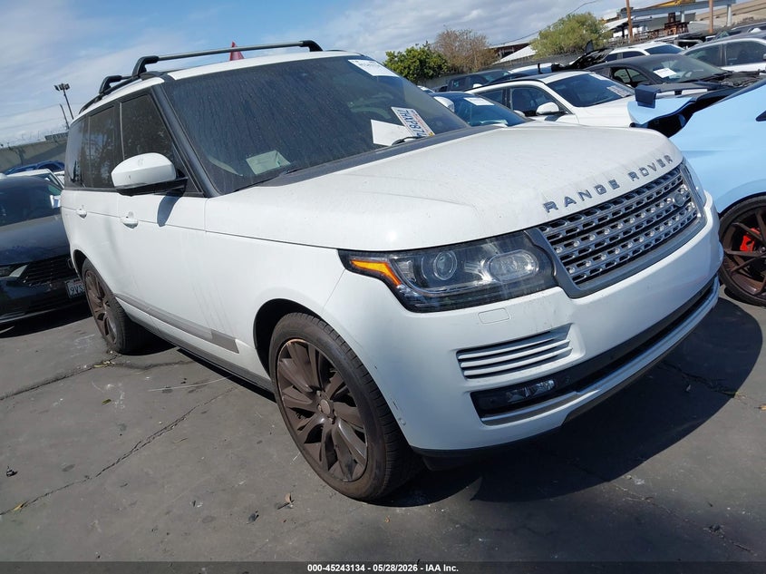 2014 Land rover RANGE ROVER VIN SALGS2TF3EA193033 IAAI salvage auction — ROOF, Salvage Title, sold $4,800 on 2026-07-15 (photo 1)