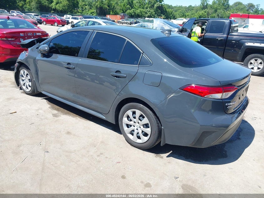 2026 Toyota Corolla VIN JTDBCMFE3T3119500 IAAI salvage auction — FRONT END, Salvage Title, sold $6,100 on 2026-08-02 (photo 3)