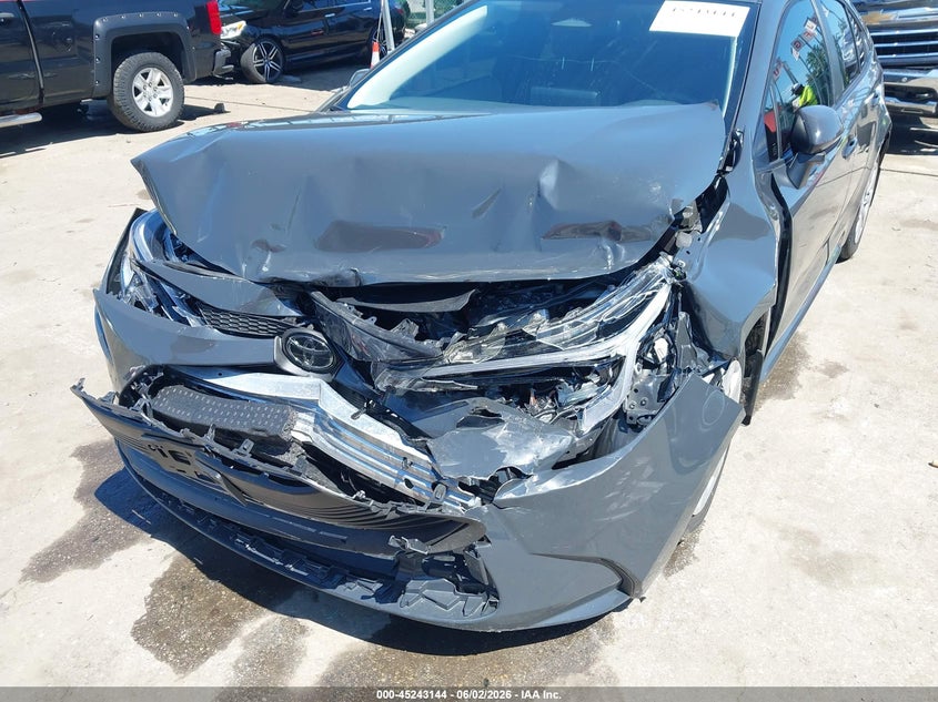 2026 Toyota Corolla VIN JTDBCMFE3T3119500 IAAI salvage auction — FRONT END, Salvage Title, sold $6,100 on 2026-08-02 (photo 6)