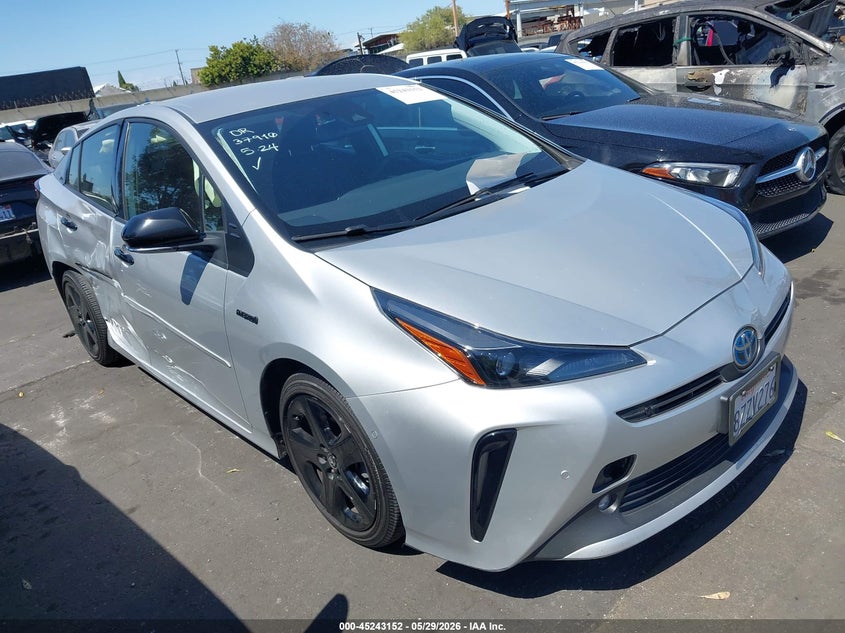 2022 Toyota Prius VIN JTDKAMFU5N3166494 IAAI salvage auction — REAR END, Salvage Title, sold $9,100 on 2026-07-11 (photo 1)