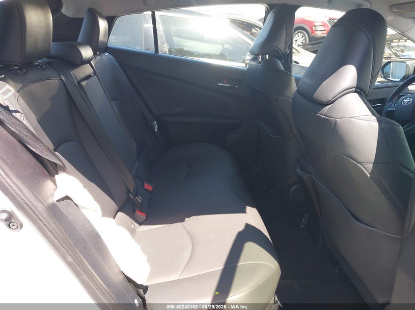2022 Toyota Prius VIN JTDKAMFU5N3166494 IAAI salvage auction — REAR END, Salvage Title, sold $9,100 on 2026-07-11 (photo 8)
