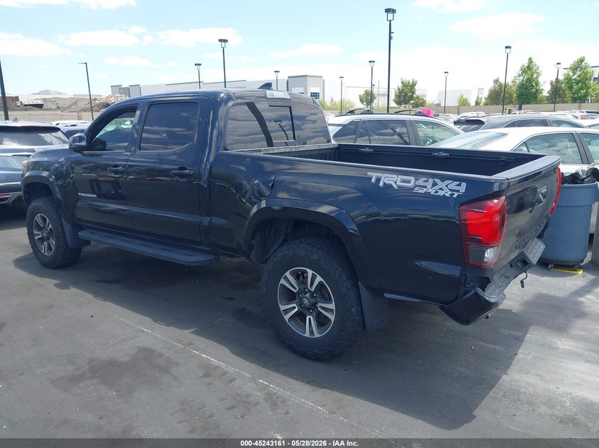 2018 Toyota Tacoma VIN 3TMDZ5BN3JM054100 IAAI salvage auction — FRONT & REAR, Salvage Certificate (California), sold $14,250 on 2026-07-31 (photo 3)