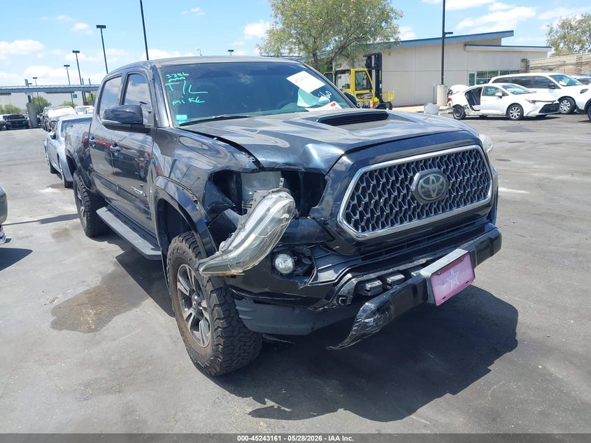 2018 Toyota Tacoma VIN 3TMDZ5BN3JM054100 IAAI salvage auction — FRONT & REAR, Salvage Certificate (California), sold $14,250 on 2026-07-31 (photo 6)