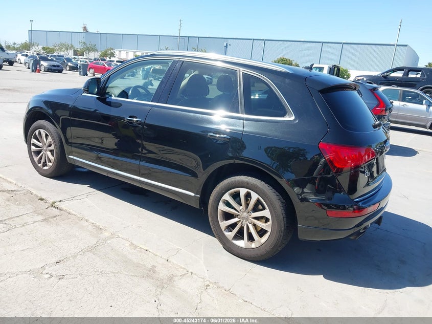 2016 Audi Q5 VIN WA1L2AFP6GA128100 IAAI salvage auction — NORMAL WEAR, Clear - Dealer Only (California), sold $3,525 on 2026-07-13 (photo 3)