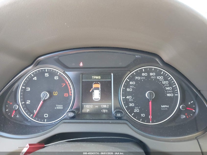 2016 Audi Q5 VIN WA1L2AFP6GA128100 IAAI salvage auction — NORMAL WEAR, Clear - Dealer Only (California), sold $3,525 on 2026-07-13 (photo 7)