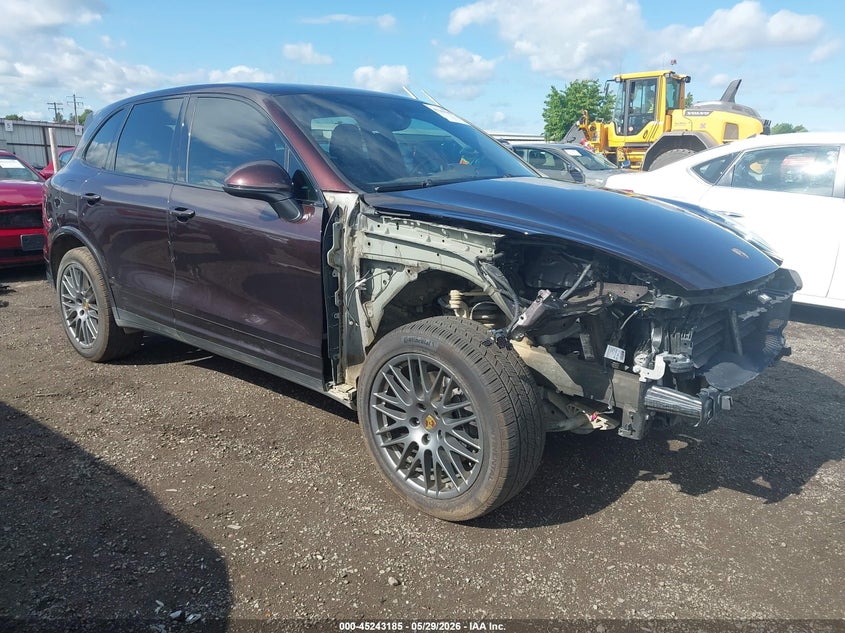 2018 Porsche Cayenne VIN WP1AA2A24JKA02402 IAAI salvage auction — FRONT END, Salvage Title, sold $5,550 on 2026-07-14 (photo 1)