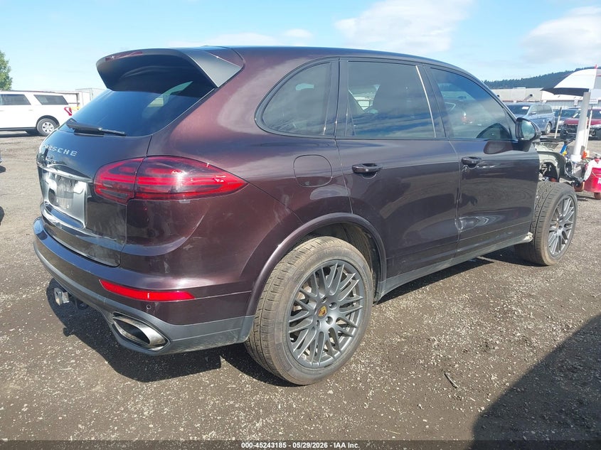 2018 Porsche Cayenne VIN WP1AA2A24JKA02402 IAAI salvage auction — FRONT END, Salvage Title, sold $5,550 on 2026-07-14 (photo 4)