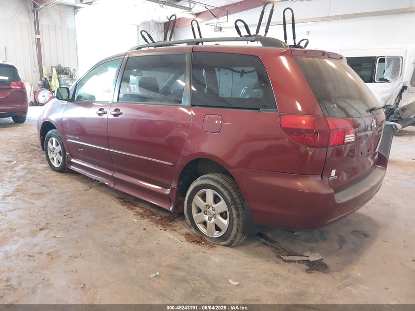 2005 Toyota Sienna VIN 5TDZA23C35S267059 IAAI salvage auction — NORMAL WEAR, Clear (Michigan), sold $925 on 2026-07-21 (photo 3)