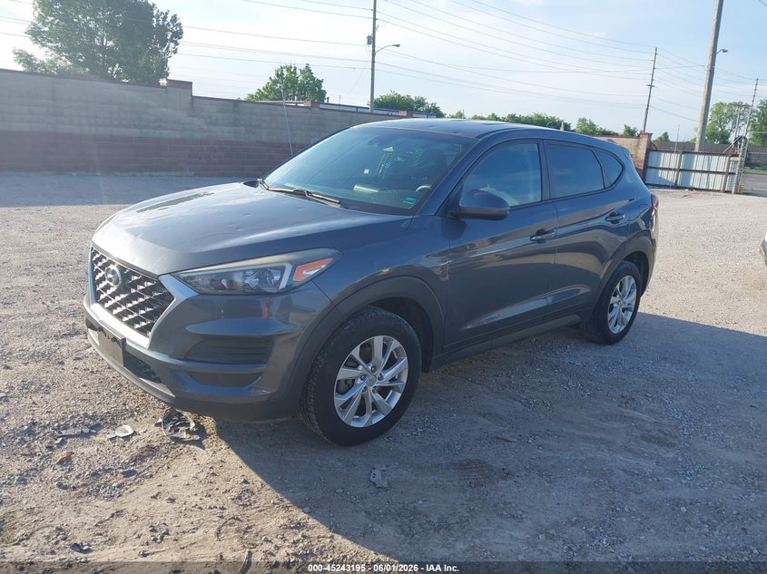 2019 Hyundai Tucson VIN KM8J23A47KU885337 IAAI salvage auction — HAIL, Salvage Title, sold $3,850 on 2026-07-06 (photo 2)