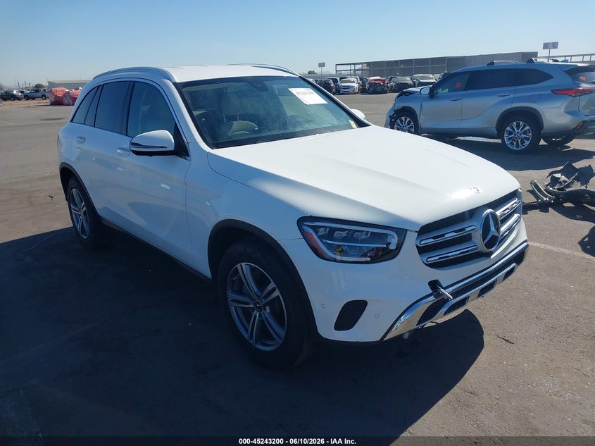 2021 Mercedes-benz Glc VIN W1N0G8DB9MV314480 IAAI salvage auction — UNDERCARRIAGE, Salvage (Arizona), sold $9,300 on 2026-07-14 (photo 1)