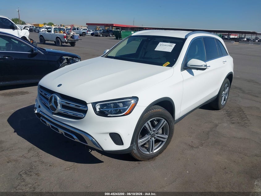 2021 Mercedes-benz Glc VIN W1N0G8DB9MV314480 IAAI salvage auction — UNDERCARRIAGE, Salvage (Arizona), sold $9,300 on 2026-07-14 (photo 2)