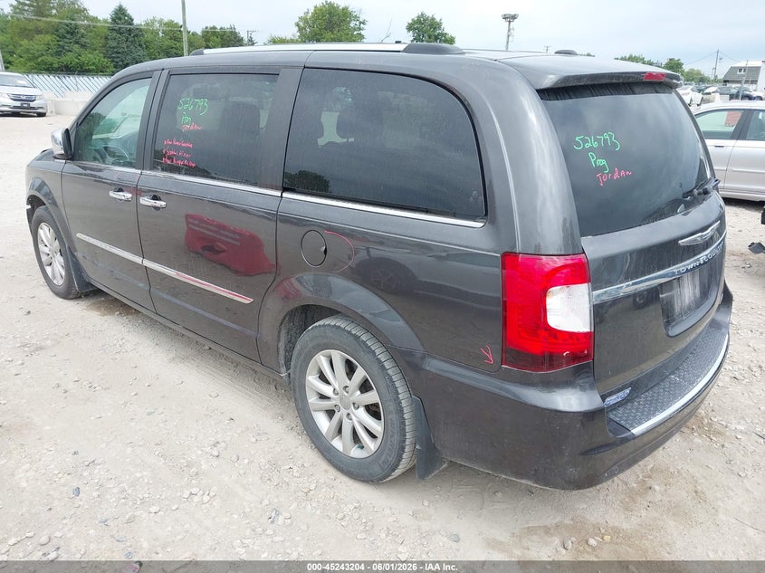 2015 Chrysler Town & country VIN 2C4RC1GGXFR655868 IAAI salvage auction — FRONT END, Salvage Title, sold $525 on 2026-07-19 (photo 3)