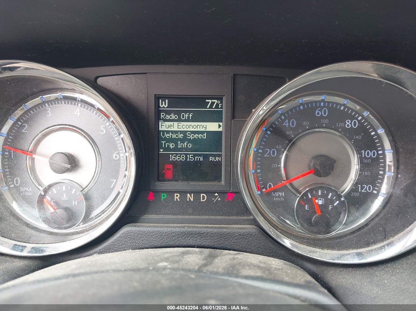 2015 Chrysler Town & country VIN 2C4RC1GGXFR655868 IAAI salvage auction — FRONT END, Salvage Title, sold $525 on 2026-07-19 (photo 7)