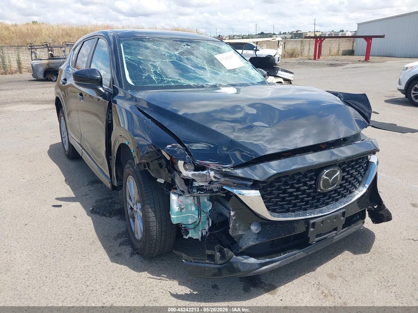 2025 Mazda Cx-5 VIN JM3KFBCL1S0643122 IAAI salvage auction — LEFT FRONT, Salvage Title, sold $1,850 on 2026-07-22 (photo 1)