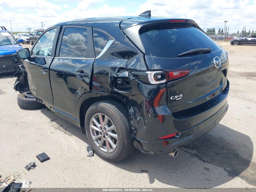 2025 Mazda Cx-5 VIN JM3KFBCL1S0643122 IAAI salvage auction — LEFT FRONT, Salvage Title, sold $1,850 on 2026-07-22 (photo 3)