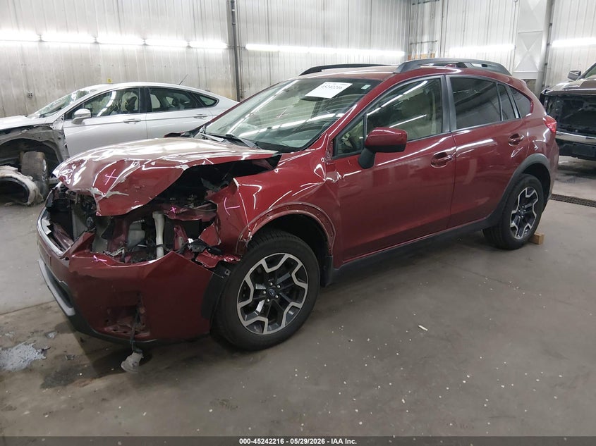 2017 Subaru Xv VIN JF2GPADC1HH273760 IAAI salvage auction — FRONT END, Salvage (Minnesota), sold $1,475 on 2026-07-21 (photo 2)