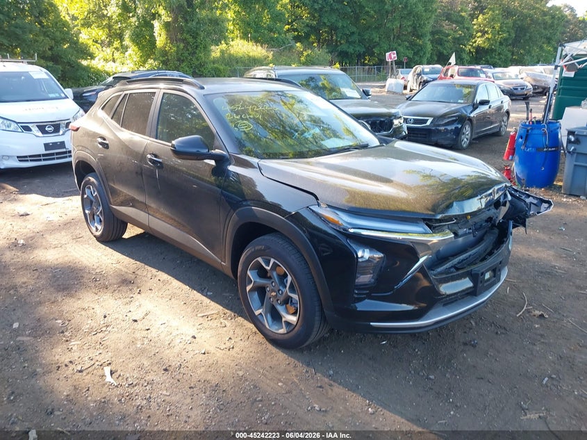 2026 Chevrolet Trax VIN KL77LHEPXTC093460 IAAI salvage auction — FRONT END, Salvage Title, sold $8,125 on 2026-07-14 (photo 1)