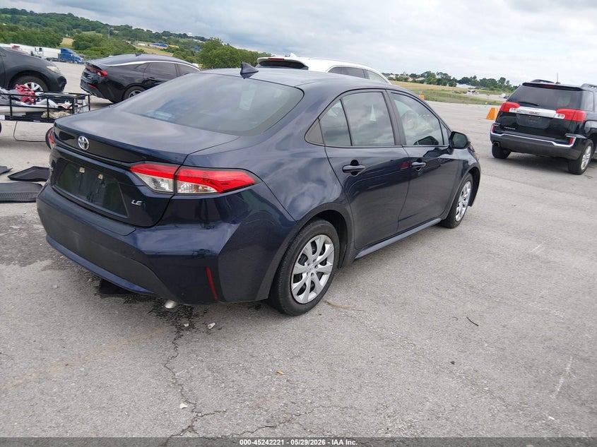 2022 Toyota Corolla VIN 5YFEPMAE3NP290699 IAAI salvage auction — FRONT END, Salvage (Kansas), sold $4,800 on 2026-07-30 (photo 4)