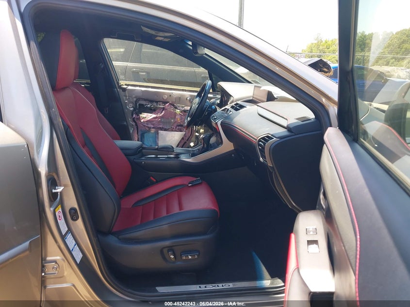 2019 Lexus Nx VIN JTJBARBZXK2180906 IAAI salvage auction — LEFT SIDE, Salvage Title, sold $9,550 on 2026-07-27 (photo 5)