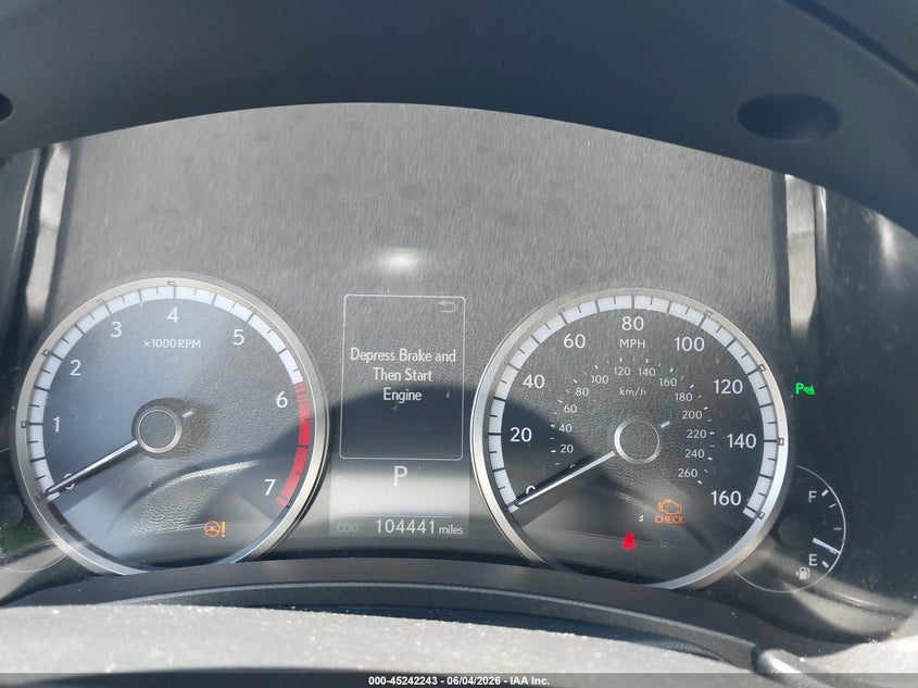 2019 Lexus Nx VIN JTJBARBZXK2180906 IAAI salvage auction — LEFT SIDE, Salvage Title, sold $9,550 on 2026-07-27 (photo 7)