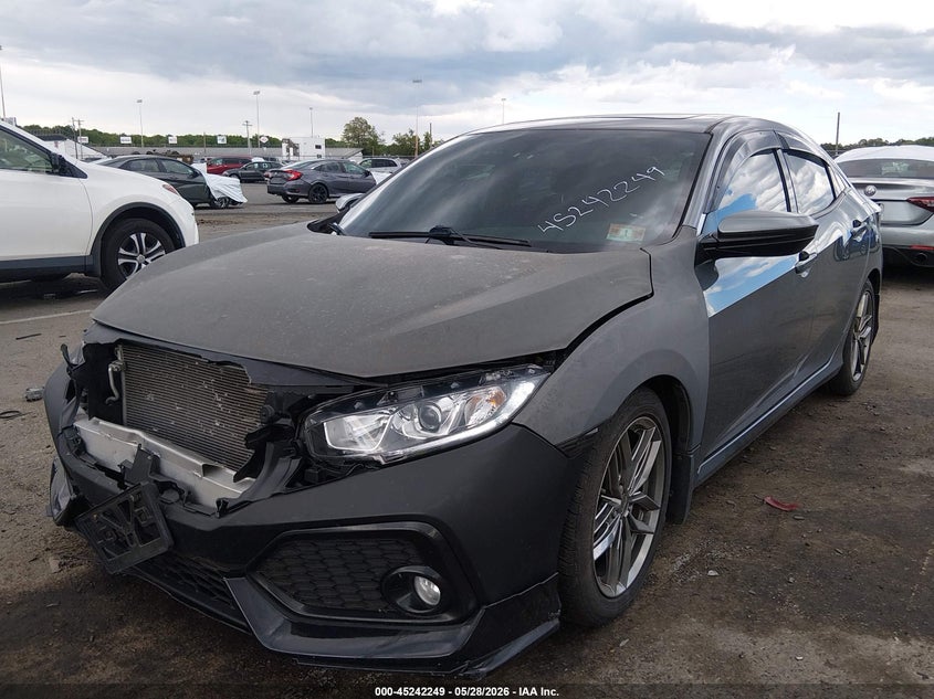 2017 Honda Civic VIN SHHFK7H7XHU407138 IAAI salvage auction — FRONT END, Clear (New Jersey), sold $4,125 on 2026-07-06 (photo 2)
