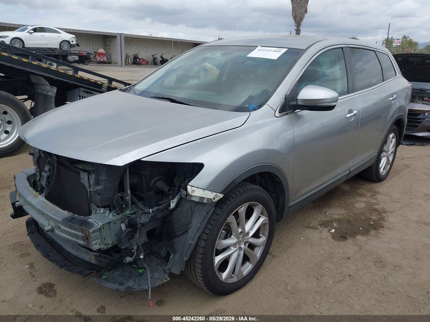 2011 Mazda Cx-9 VIN JM3TB2DV4B0316679 IAAI salvage auction — FRONT END, Salvage (California), sold $1,350 on 2026-07-08 (photo 2)