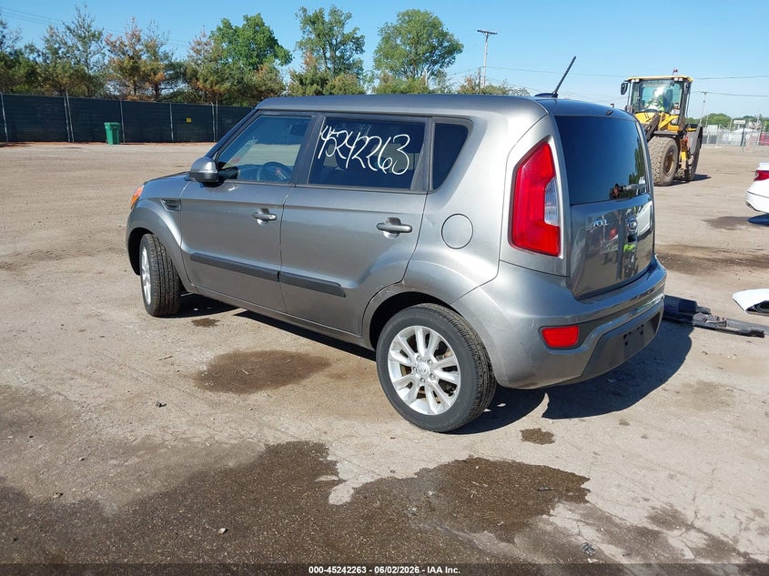 2012 Kia Soul VIN KNDJT2A64C7437439 IAAI salvage auction — FRONT END, Clear (Indiana), sold $300 on 2026-07-07 (photo 3)