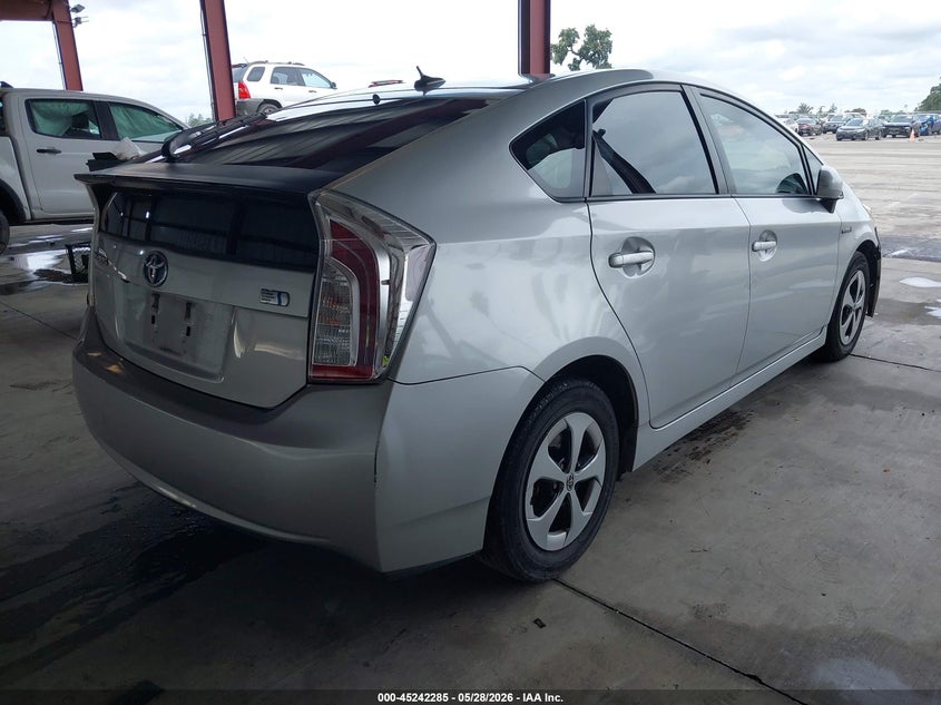 2012 Toyota Prius VIN JTDKN3DU7C5455167 IAAI salvage auction — NORMAL WEAR, Salvage (Montana), sold $1,600 on 2026-07-28 (photo 4)