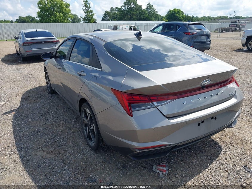 2023 Hyundai Elantra VIN KMHLN4AJ5PU046614 IAAI salvage auction — FRONT END, Salvage Title, sold $7,800 on 2026-07-18 (photo 3)