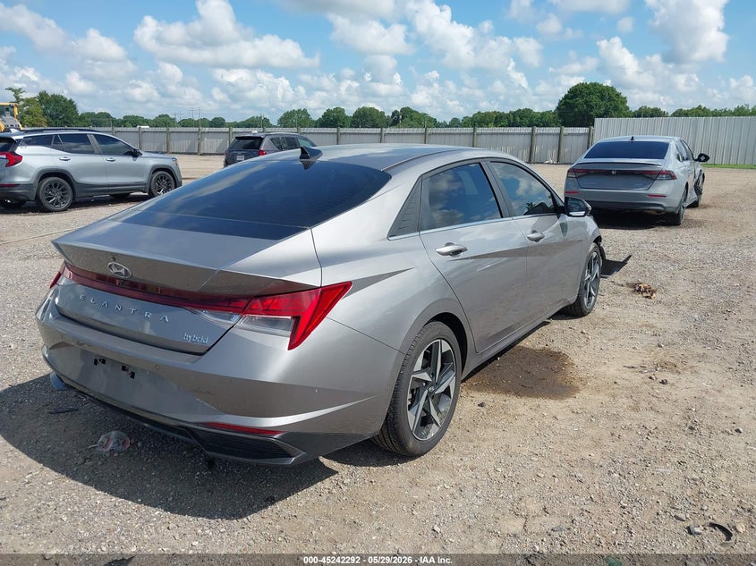 2023 Hyundai Elantra VIN KMHLN4AJ5PU046614 IAAI salvage auction — FRONT END, Salvage Title, sold $7,800 on 2026-07-18 (photo 4)