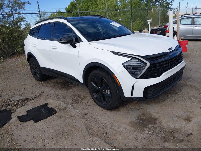 2025 Kia Sportage VIN 5XYK6CDF3SG297642 IAAI salvage auction — SIDE, Salvage Title, sold $11,400 on 2026-07-29 (photo 1)