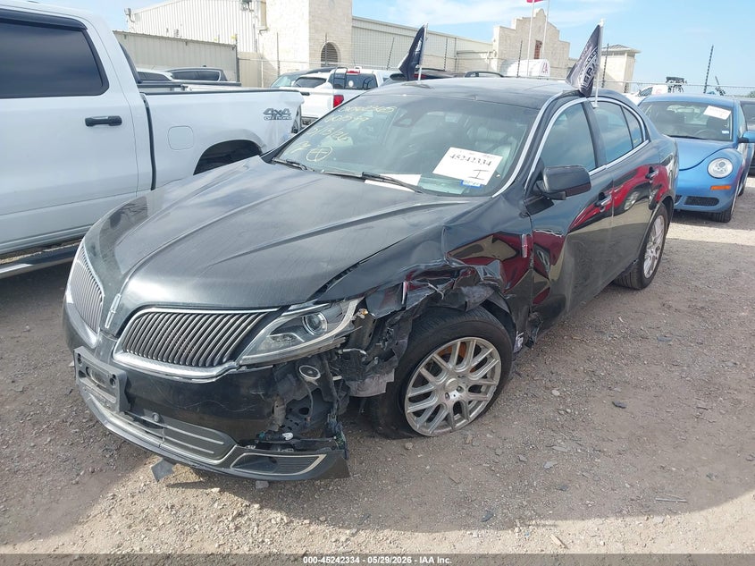 2013 Lincoln Mks VIN 1LNHL9DK7DG601599 IAAI salvage auction — SIDE, Original (Texas), sold $550 on 2026-07-29 (photo 2)