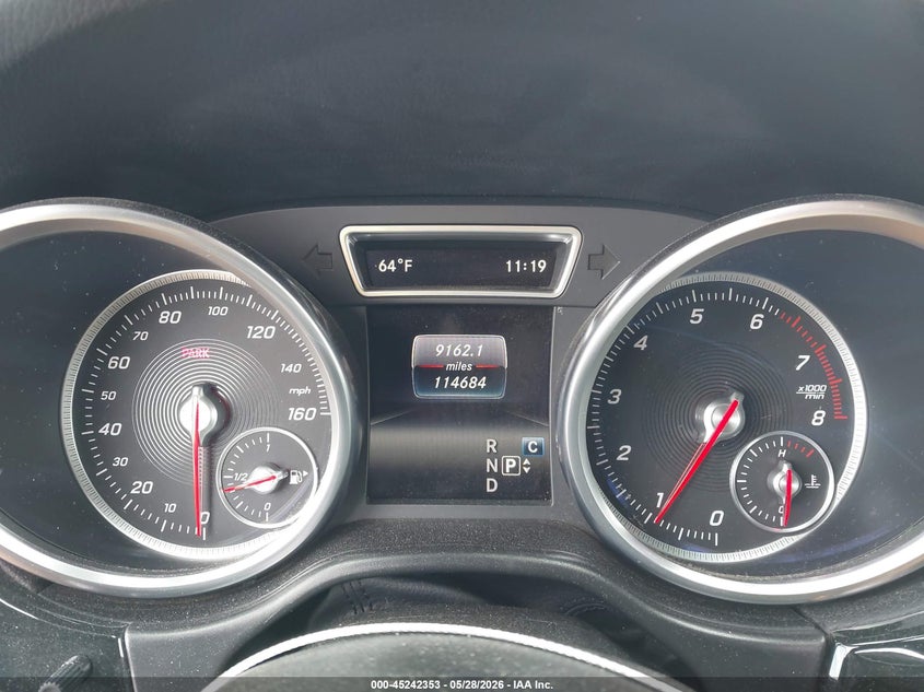 2017 Mercedes-benz VIN 4JGDA5HB0HA918883 IAAI salvage auction — FRONT END, Salvage Title, sold $7,800 on 2026-07-09 (photo 7)