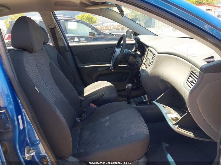 2009 Kia Rio VIN KNADE223796486366 IAAI salvage auction — REAR END, Salvage (California), sold $250 on 2026-07-20 (photo 5)
