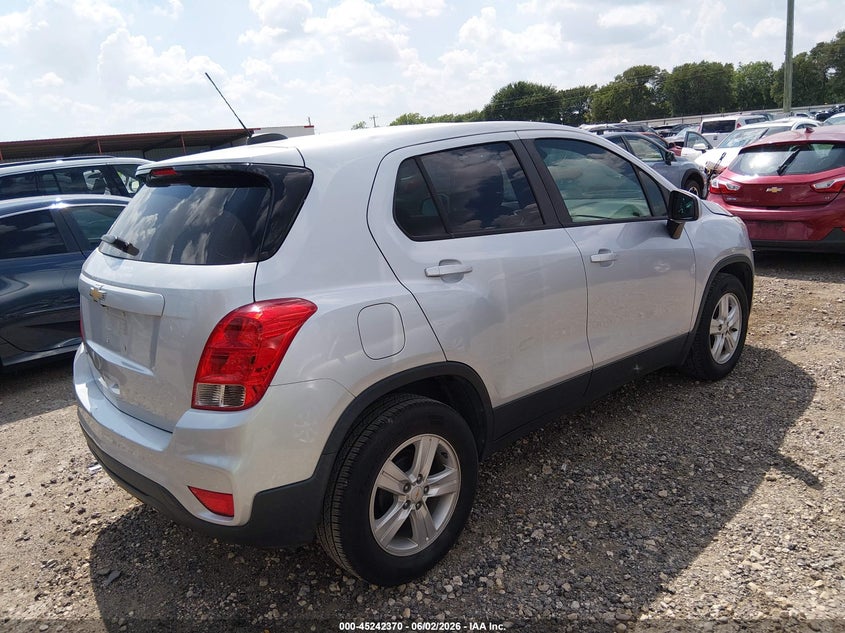 2020 Chevrolet Trax VIN KL7CJKSB4LB037742 IAAI salvage auction — REPOSSESSION, Salvage Title, sold $650 on 2026-07-28 (photo 4)