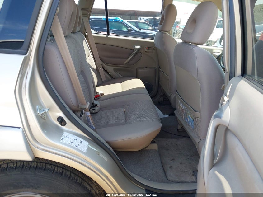 2004 Toyota Rav4 VIN JTEGD20V840035316 IAAI salvage auction — NORMAL WEAR, Enterprise Vehicles Clear Only (Texas), sold $150 on 2026-07-21 (photo 8)