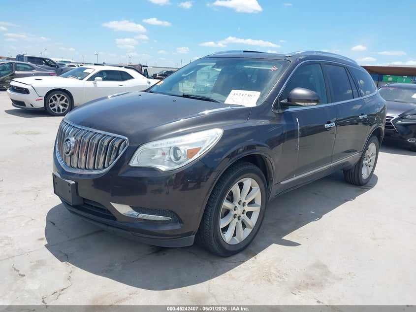 2017 Buick Enclave VIN 5GAKRCKD7HJ188197 IAAI salvage auction — HAIL, Original (Texas), sold $1,400 on 2026-07-27 (photo 2)
