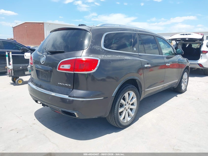 2017 Buick Enclave VIN 5GAKRCKD7HJ188197 IAAI salvage auction — HAIL, Original (Texas), sold $1,400 on 2026-07-27 (photo 4)