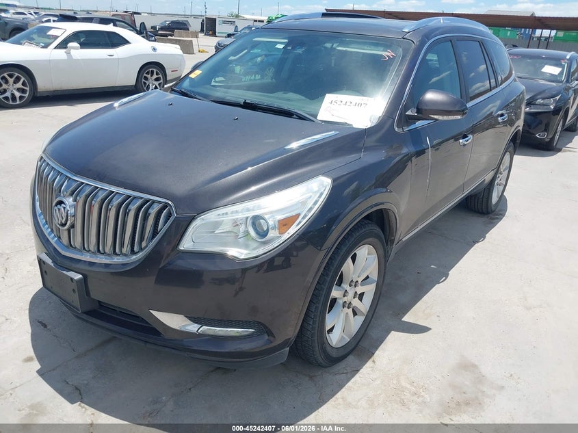 2017 Buick Enclave VIN 5GAKRCKD7HJ188197 IAAI salvage auction — HAIL, Original (Texas), sold $1,400 on 2026-07-27 (photo 6)