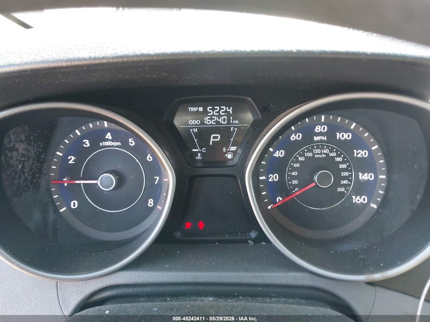 2013 Hyundai Elantra VIN 5NPDH4AE5DH342628 IAAI salvage auction — UNDERCARRIAGE, Salvage Title, sold $550 on 2026-07-29 (photo 7)
