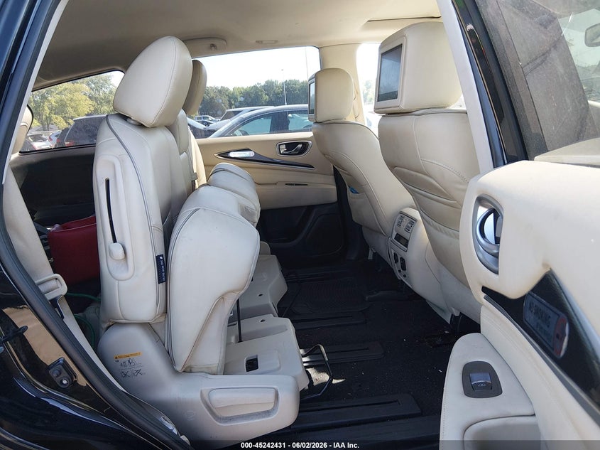 2018 Infiniti Qx60 VIN 5N1DL0MN1JC519083 IAAI salvage auction — FRONT & REAR, Salvage Title, sold $2,750 on 2026-07-20 (photo 8)