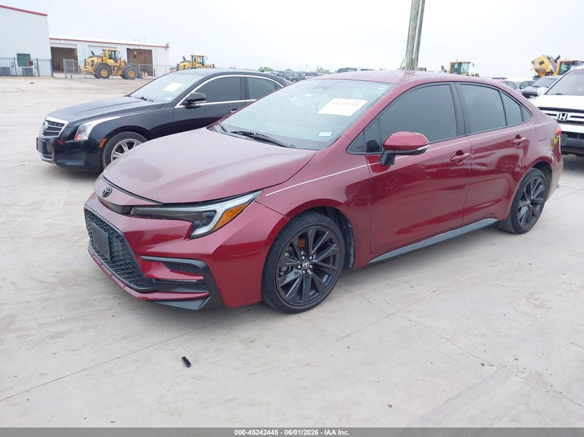 2023 Toyota Corolla VIN 5YFS4MCE6PP162663 IAAI salvage auction — RIGHT FRONT, Salvage Title, sold $9,200 on 2026-07-31 (photo 2)