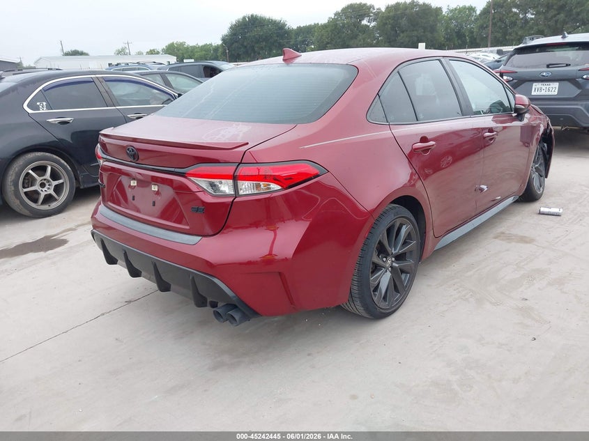 2023 Toyota Corolla VIN 5YFS4MCE6PP162663 IAAI salvage auction — RIGHT FRONT, Salvage Title, sold $9,200 on 2026-07-31 (photo 4)