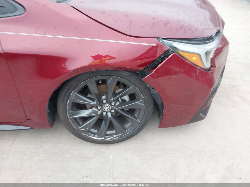2023 Toyota Corolla VIN 5YFS4MCE6PP162663 IAAI salvage auction — RIGHT FRONT, Salvage Title, sold $9,200 on 2026-07-31 (photo 6)