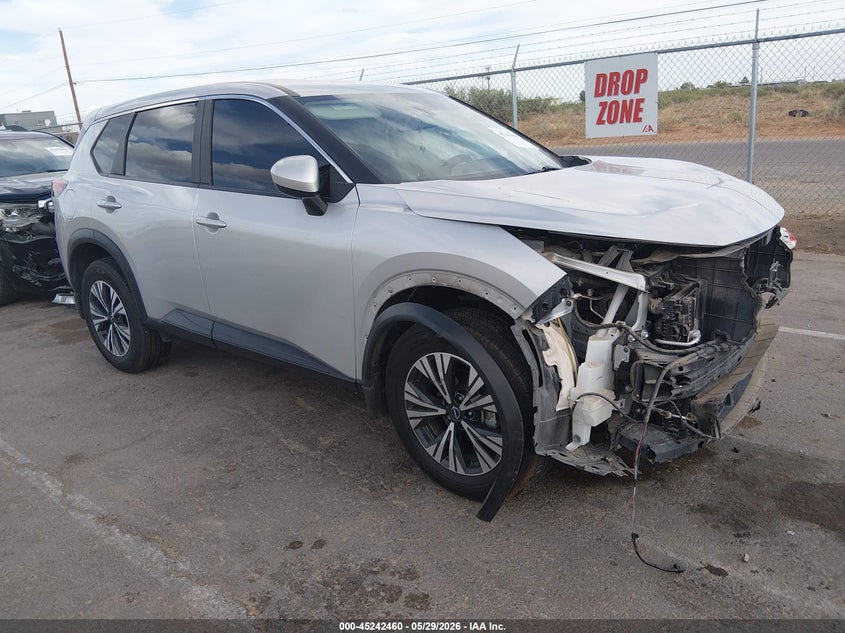 2023 Nissan Rogue VIN JN8BT3BA4PW416300 IAAI salvage auction — LEFT FRONT, Salvage Title, sold $3,300 on 2026-07-15 (photo 1)
