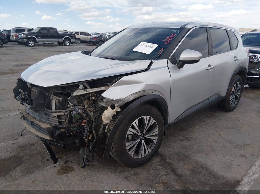2023 Nissan Rogue VIN JN8BT3BA4PW416300 IAAI salvage auction — LEFT FRONT, Salvage Title, sold $3,300 on 2026-07-15 (photo 2)