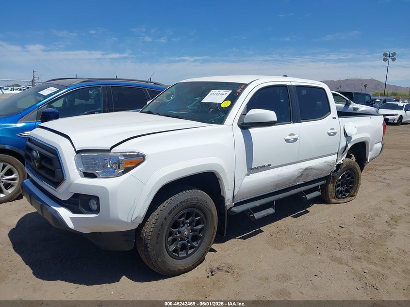 2021 Toyota Tacoma VIN 5TFAZ5CN4MX109508 IAAI salvage auction — SIDE, Salvage Title, sold $10,800 on 2026-07-21 (photo 6)