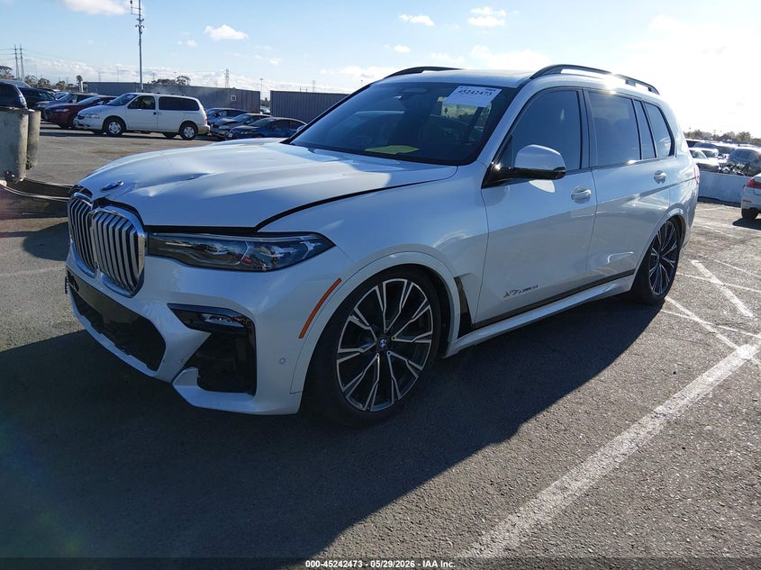 2019 BMW X7 VIN 5UXCX4C55KLB39499 IAAI salvage auction — Front End, Salvage (Arizona), sold $27,500 on 2026-06-16 (photo 2)