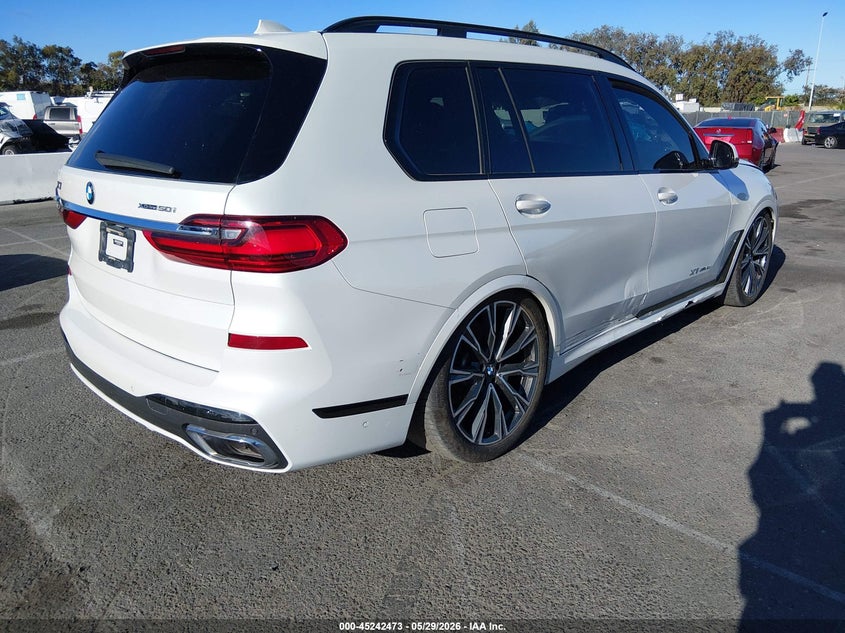 2019 BMW X7 VIN 5UXCX4C55KLB39499 IAAI salvage auction — Front End, Salvage (Arizona), sold $27,500 on 2026-06-16 (photo 4)